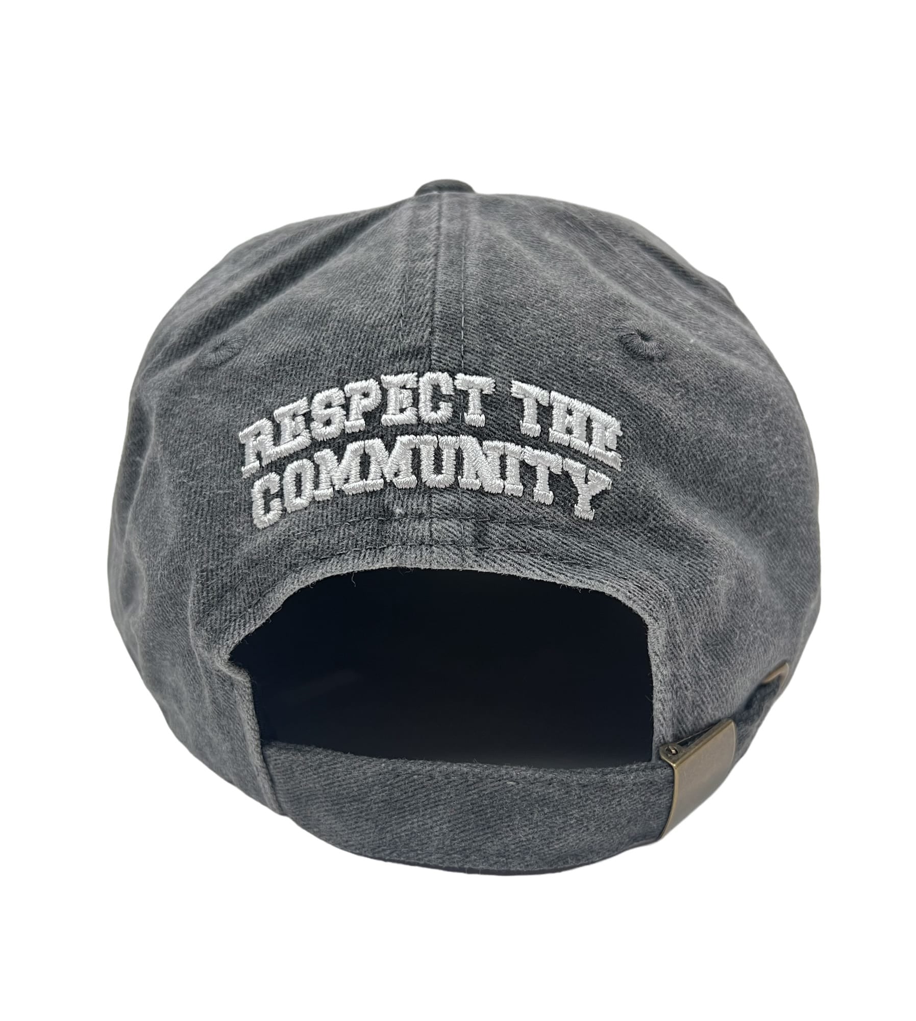 Appliqué Cap- Faded Black